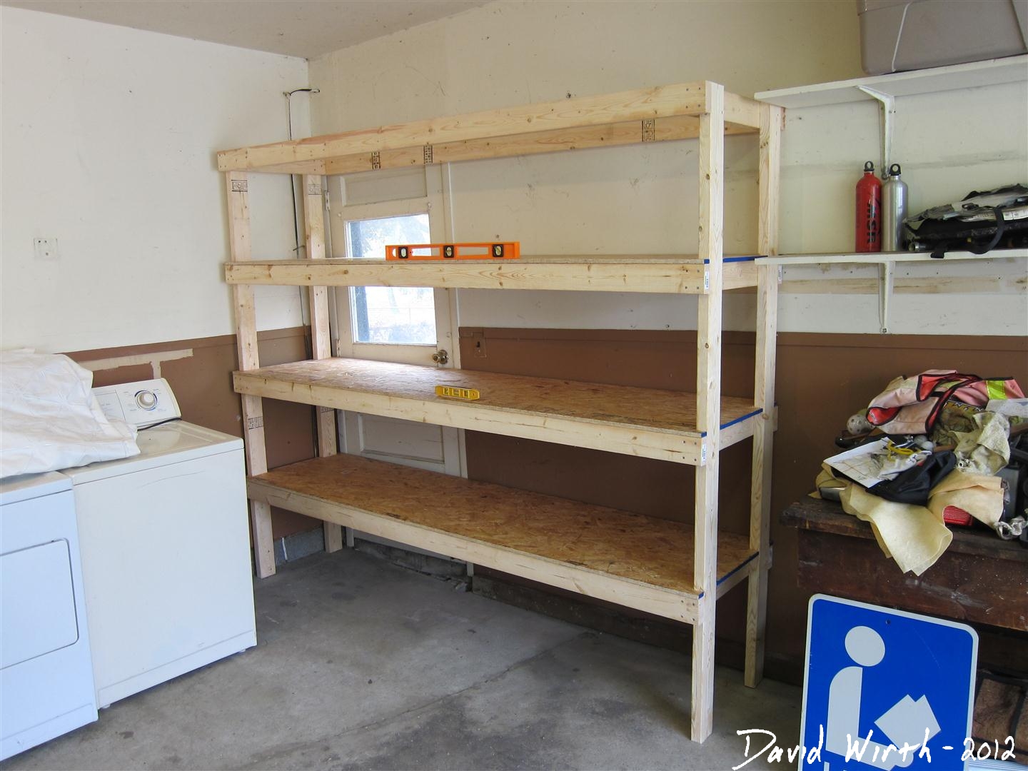 storage shelf construction plans